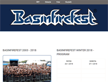 Tablet Screenshot of basinfirefest.cz
